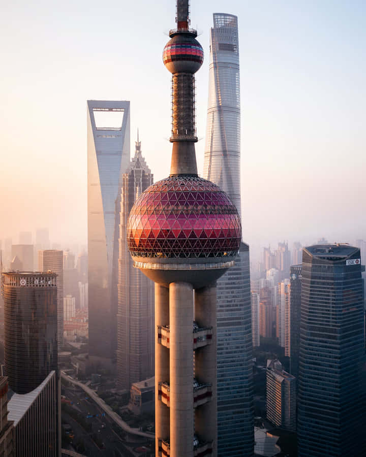 Oriental Pearl Tower Wallpaper