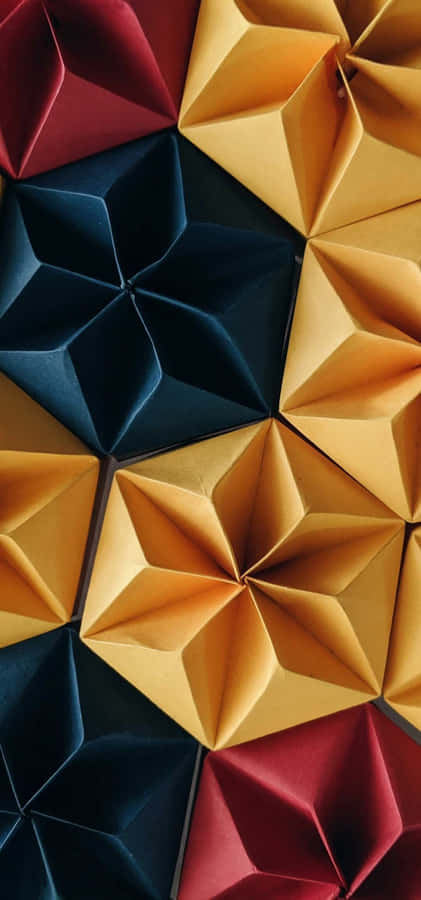 Origami Paper Wall Art Wallpaper