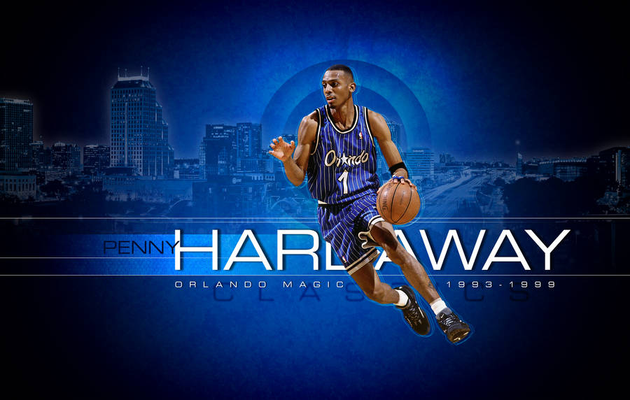 Orlando Magic Penny Hardaway Cover Wallpaper