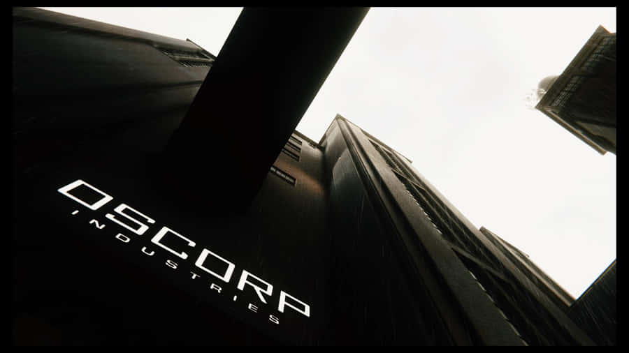 Oscorp Industries Building Facade Wallpaper