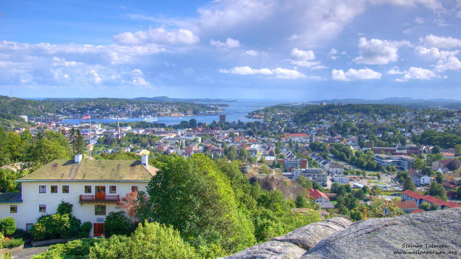 Oslo Village Suburbs Wallpaper