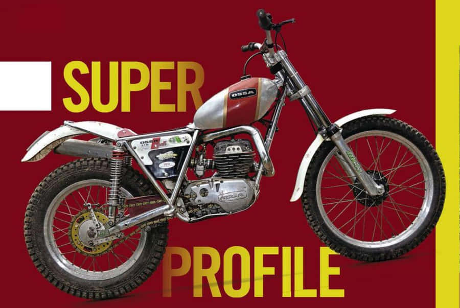 Ossa Motorcycle Super Profile Wallpaper
