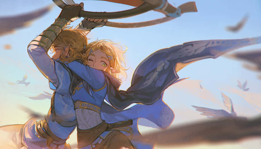 Outwit Ganon And Save Hyrule In The Legend Of Zelda: Tears Of The Kingdom Wallpaper