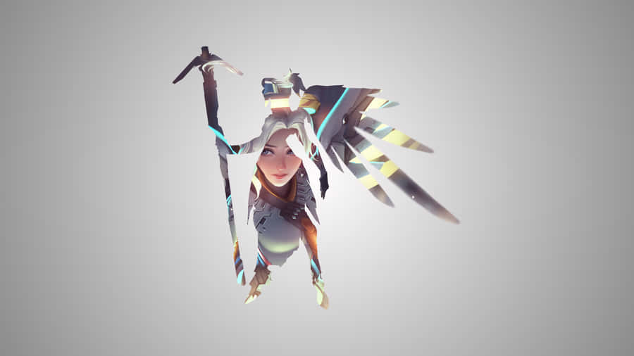 Overwatch Minimalist Art Wallpaper