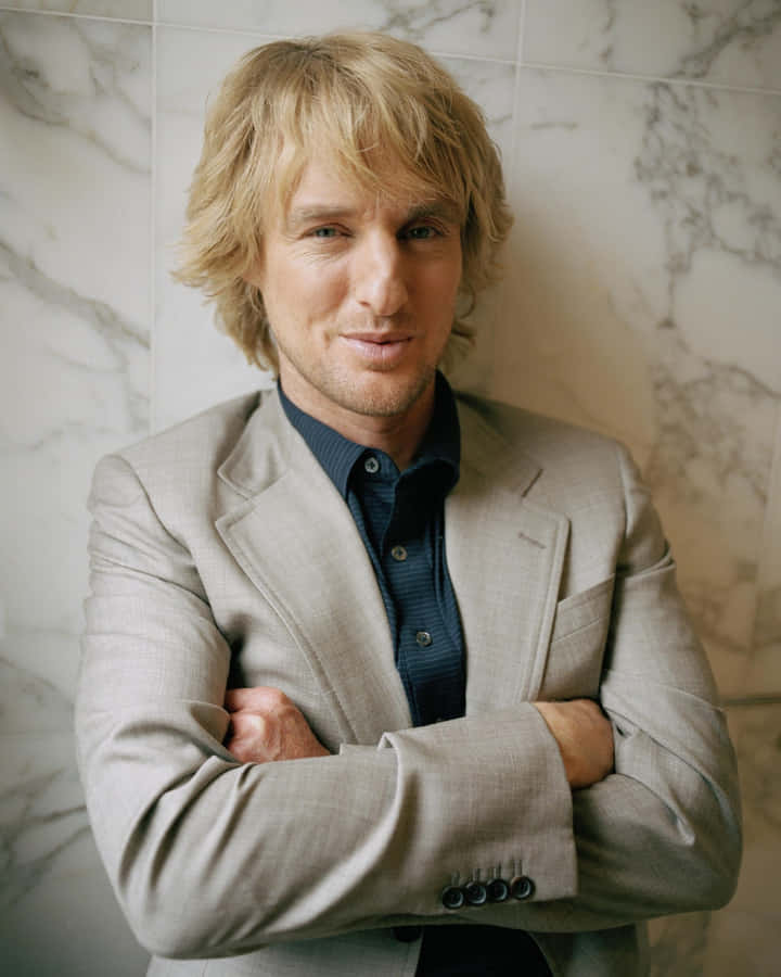 Owen Wilson In An Iconic Pose Wallpaper