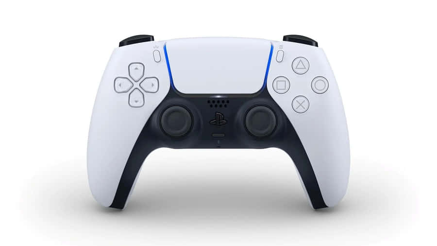 P S5 Controller Front View Wallpaper