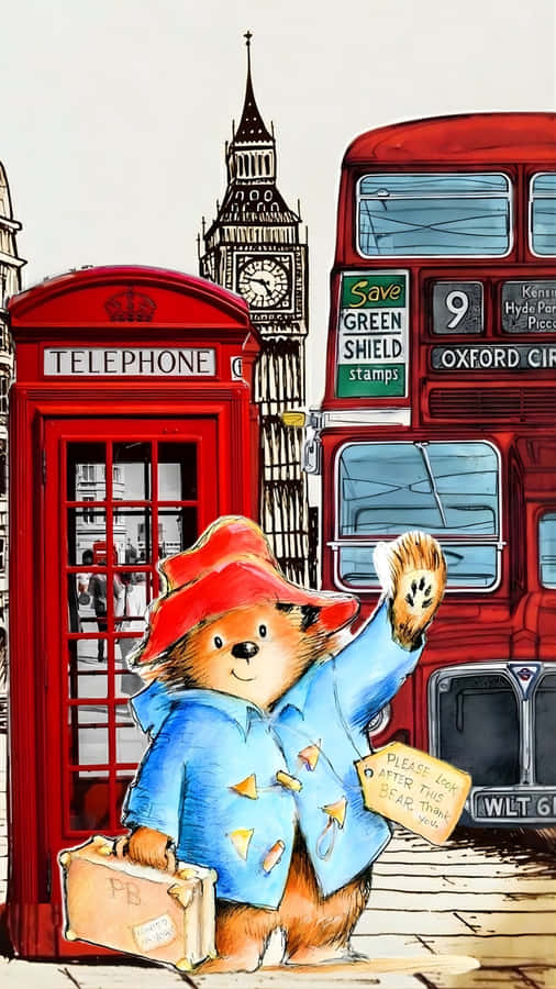 Paddington Bear In London Wallpaper
