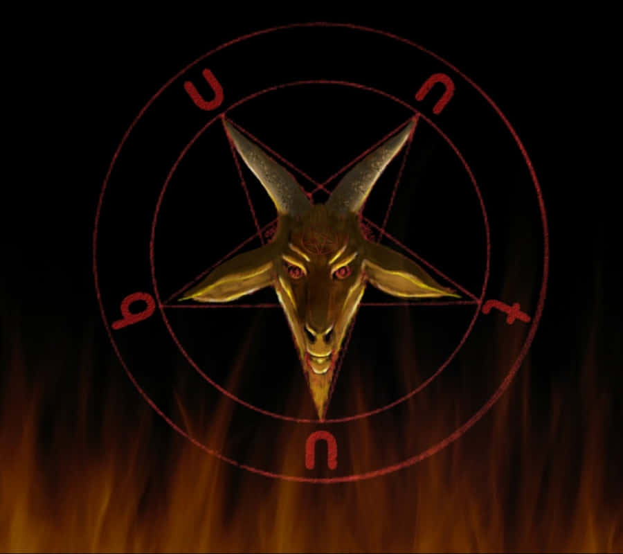 Pagan Forest Landscape With Moonlit Sky Wallpaper