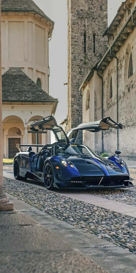 Pagani Zonda Tricolore: A True Italian Masterpiece Wallpaper