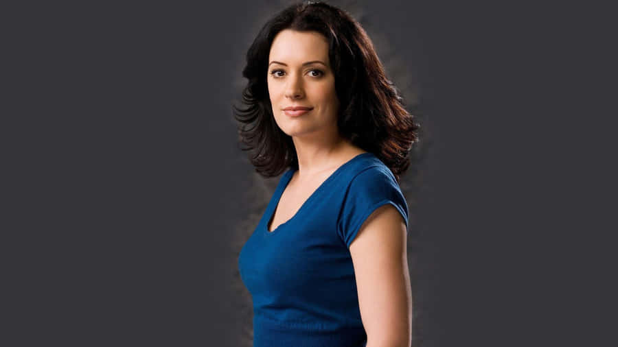 Paget Brewster Striking A Pose In A Stunning Photoshoot Wallpaper