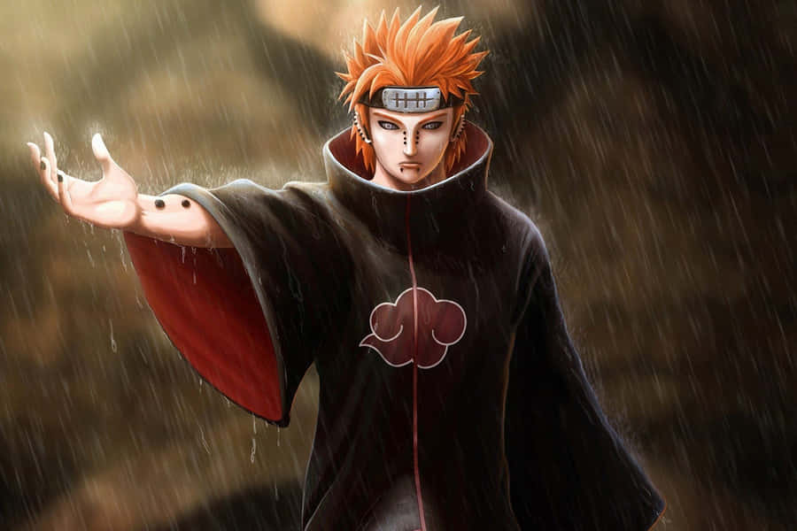 Pain Of The Akatsuki - Shinobi Of The Mystical Rain Village Wallpaper