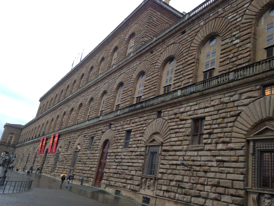 Palazzo Pitti Brick Walls Wallpaper