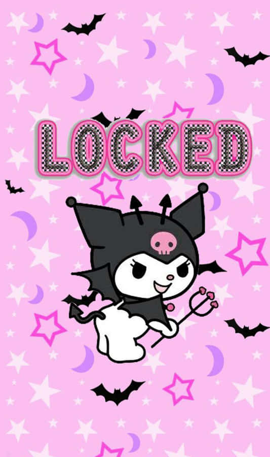 Pamper Yourself And Look Cute With Kuromi Aesthetics Wallpaper