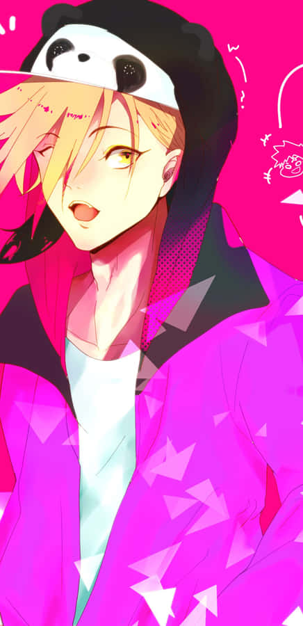 Panda Hat Anime Character Wallpaper