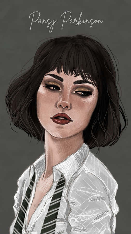 Pansy Parkinson Character Portrait Wallpaper