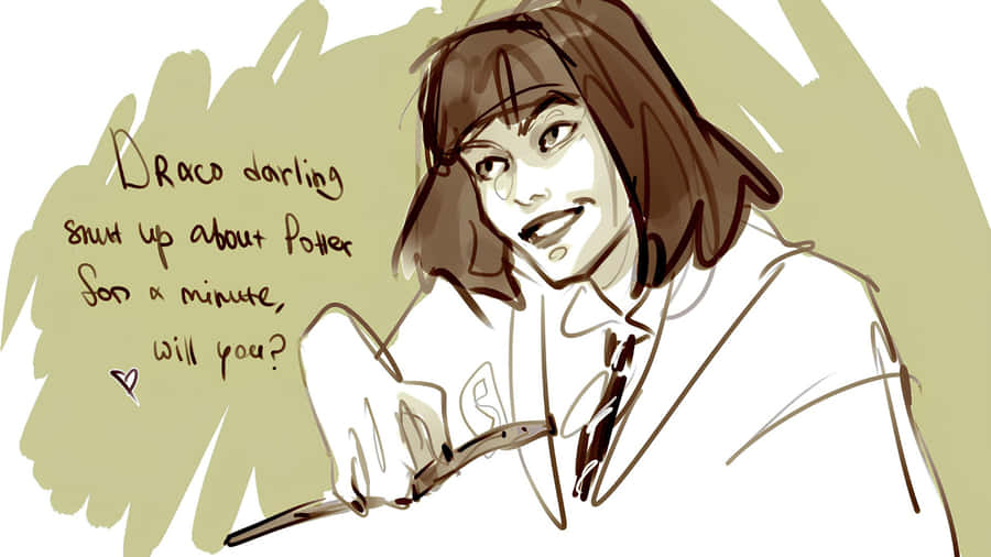 Pansy Parkinson Talking Wallpaper