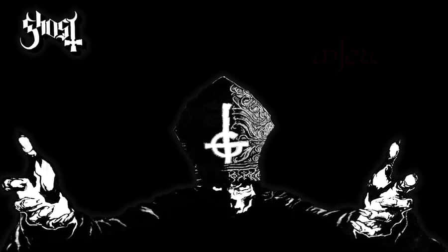 Papa Nihil Bowing Ghost Band Wallpaper