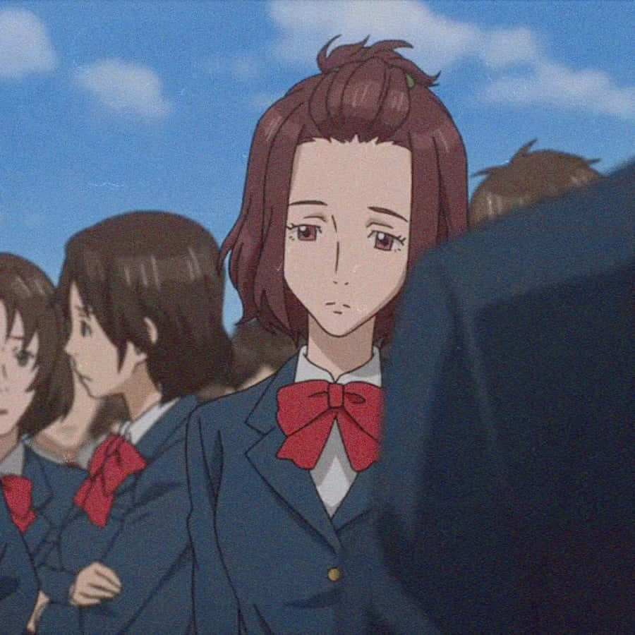 Parasyte Satomi Murano School Scene Wallpaper