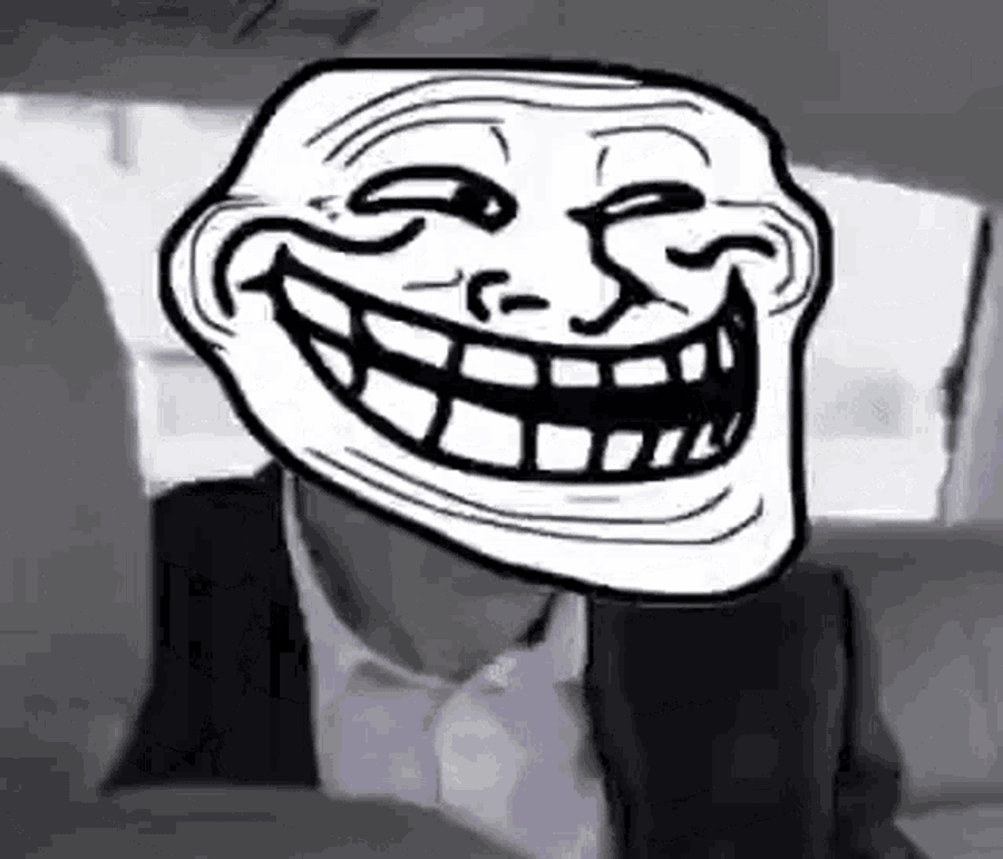 Passenger Troll Face Wallpaper