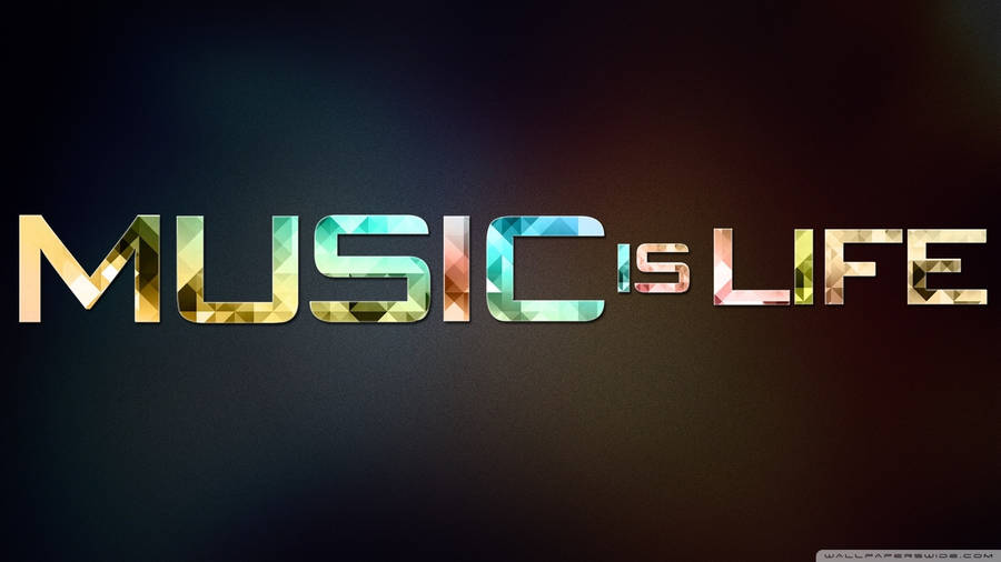 Passionate Musician Immersed In Melody Wallpaper