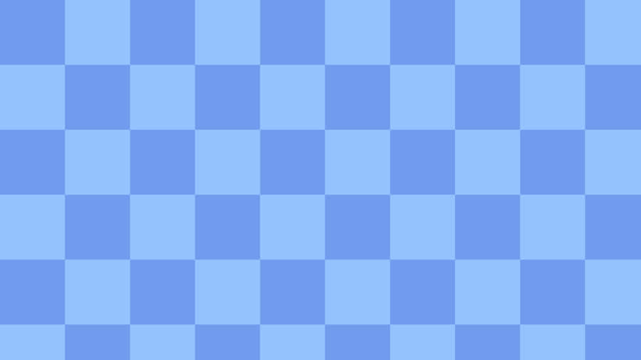 Pastel Blue Aesthetic Checkerboard Vector Art Wallpaper