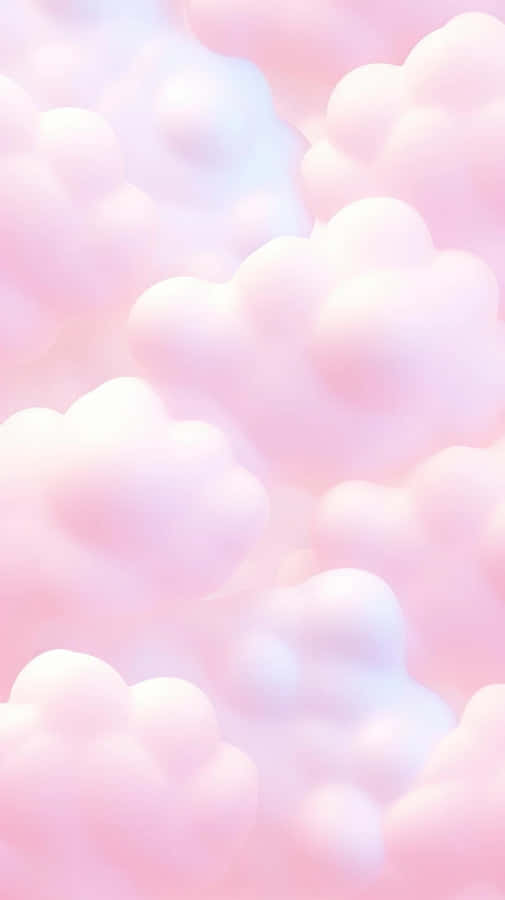 Pastel Clouds Background Wallpaper