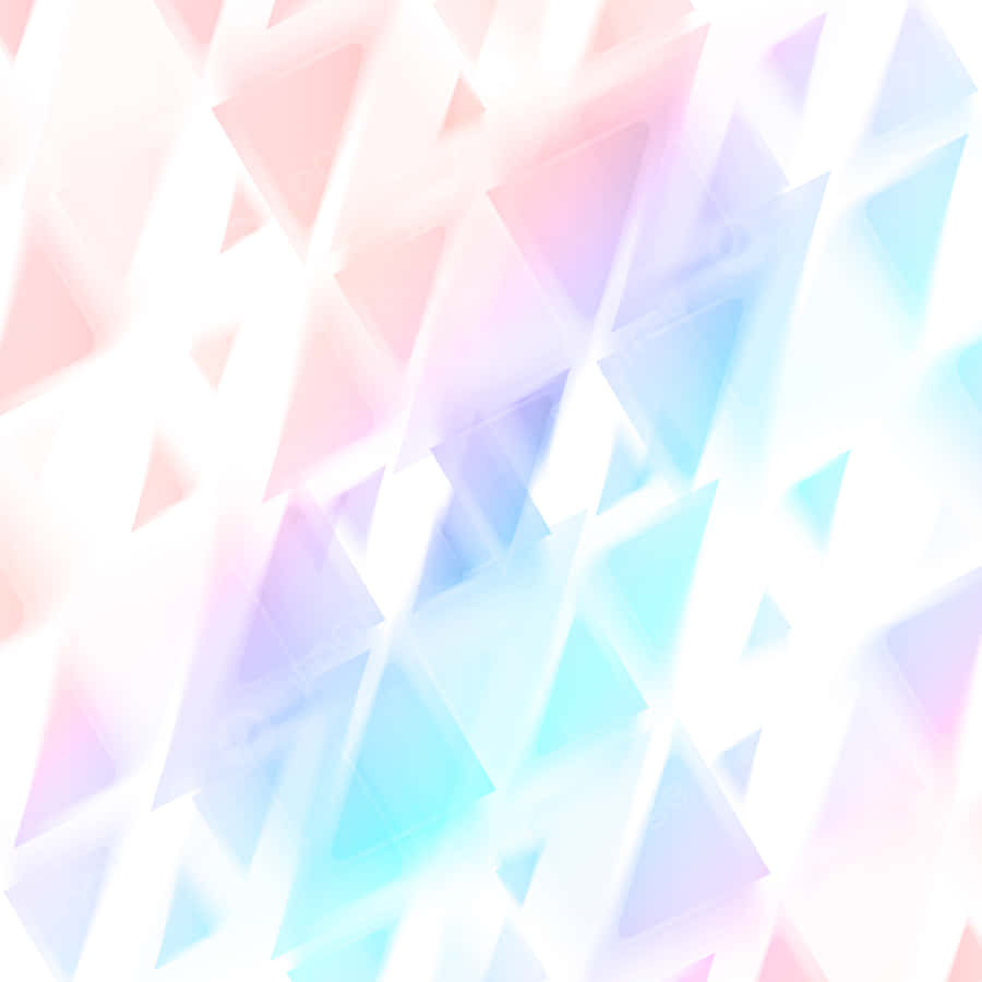 Pastel Geometric Background Wallpaper