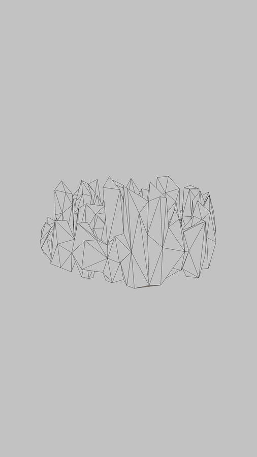 Pastel Iphone Grey Abstract Wallpaper