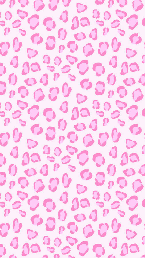Pastel Minimalist Animal Print Wallpaper