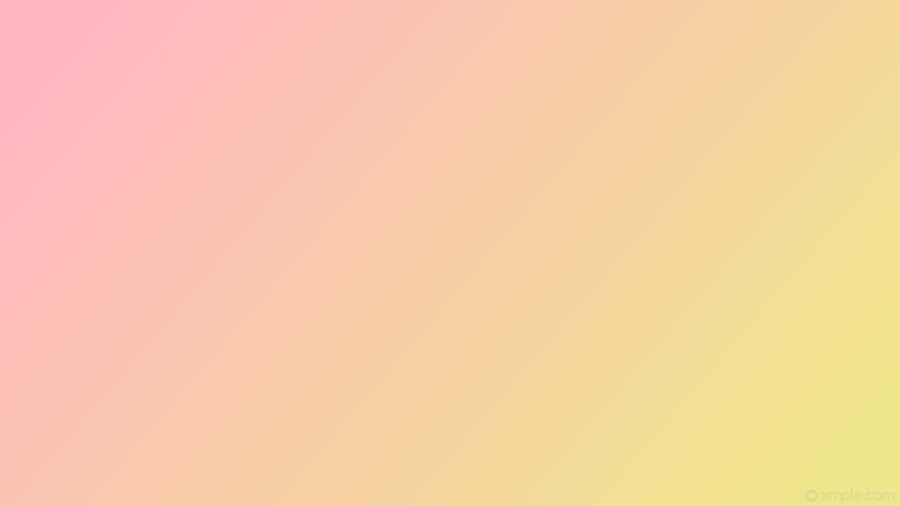 Pastel Pink And Yellow Creates A Beautiful Soft Palette Wallpaper