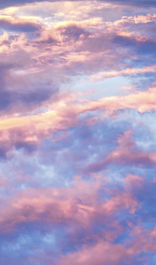 Pastel Sky Cloudscape Wallpaper