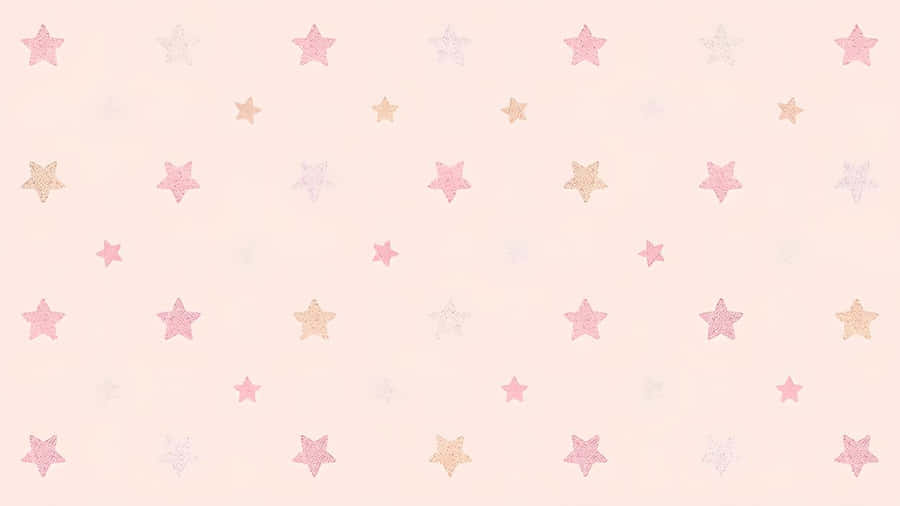 Pastel Star Pattern Background Wallpaper