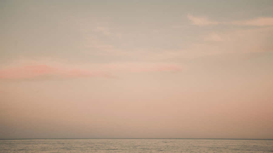 Pastel_ Sunset_ Ocean_4k_ Aesthetic.jpg Wallpaper