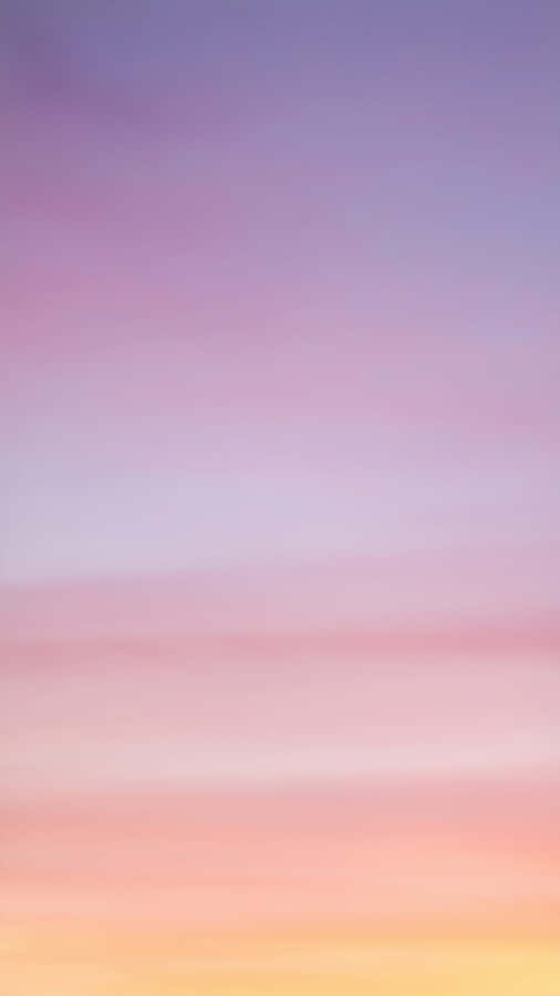 Pastel Sunset Sky Gradient Wallpaper