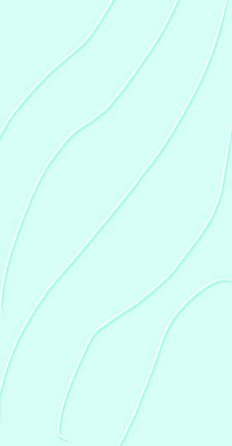 Pastel Teal Waves Background Wallpaper