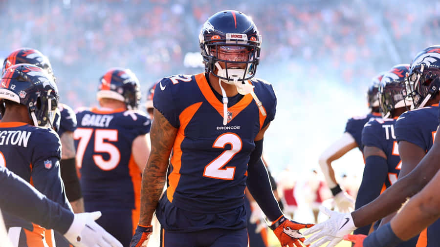 Pat Surtain I I Broncos Game Day Wallpaper