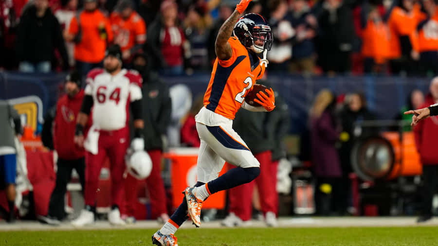 Pat Surtain I I Celebrating Interception Wallpaper