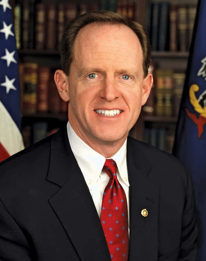 Pat Toomey Senate Portrait Wallpaper