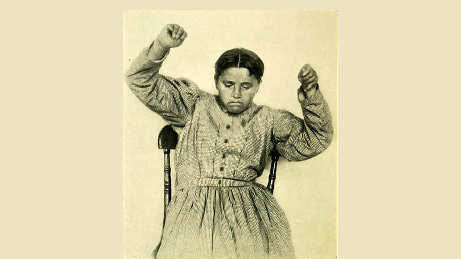 Patient In A Catatonic Position Wallpaper