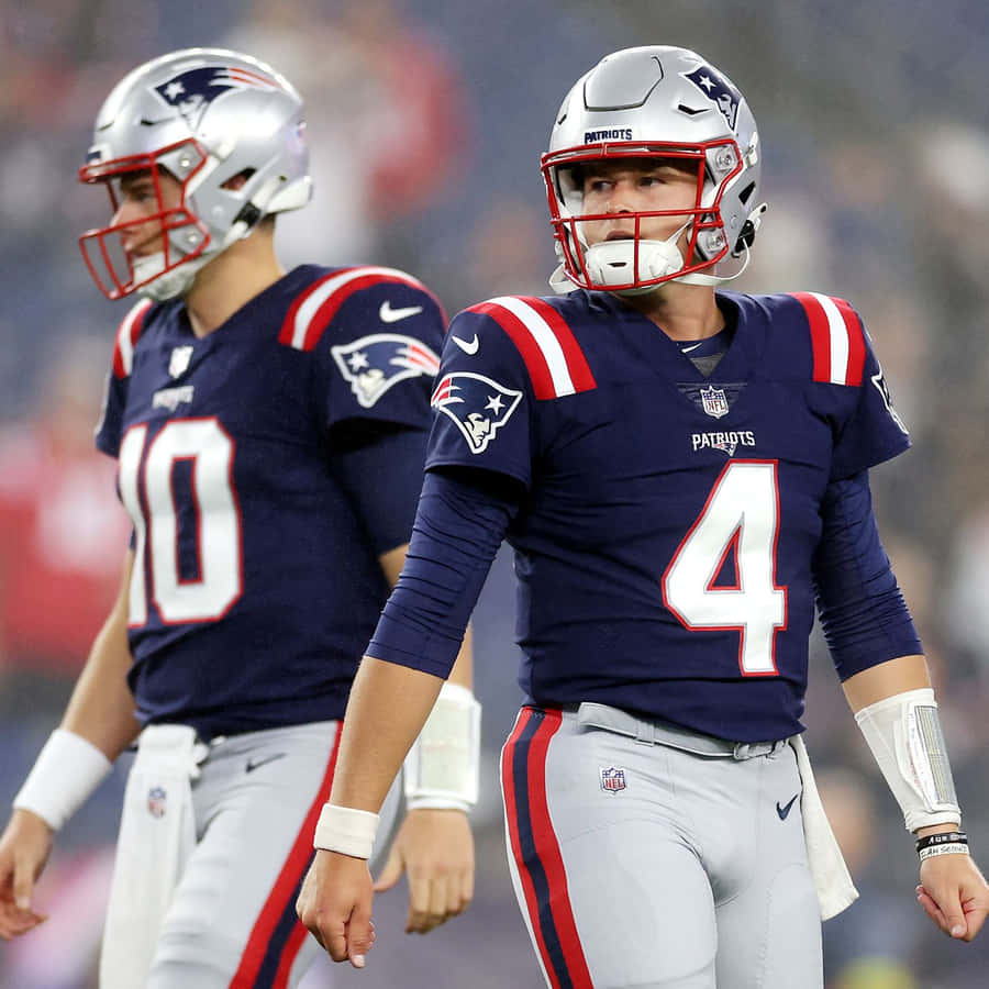 Patriots Quarterbacks Warmup Wallpaper