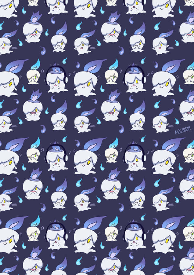 Patterened Litwick Wallpaper