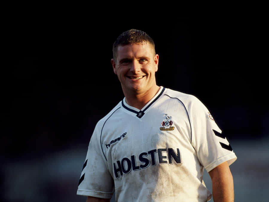 Paul Gascoigne: A Journey Of Football Glory Wallpaper