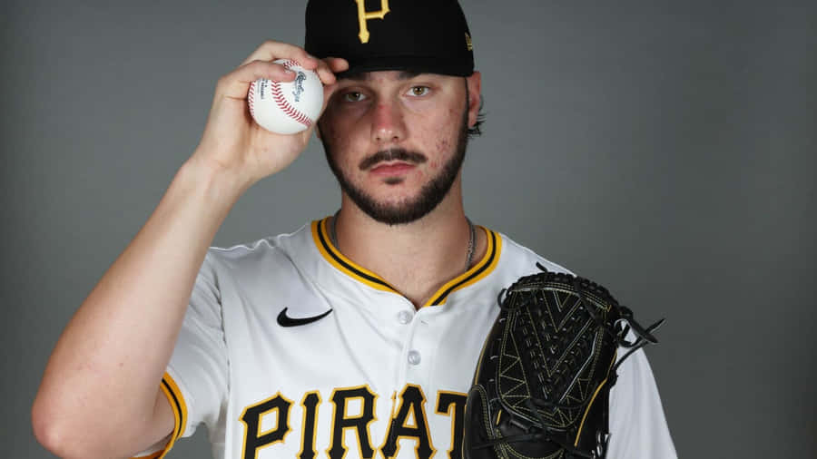 Paul Skenes Pirates Pitcher Wallpaper