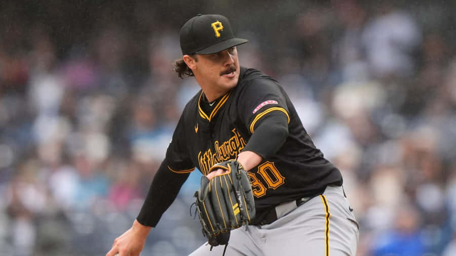 Paul Skenes Pitching Highlights Wallpaper