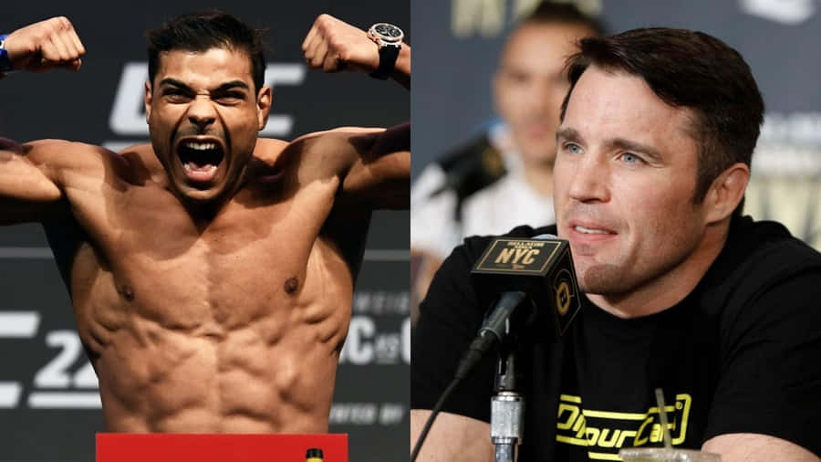 Paulo Costa And Chael Sonnen Wallpaper
