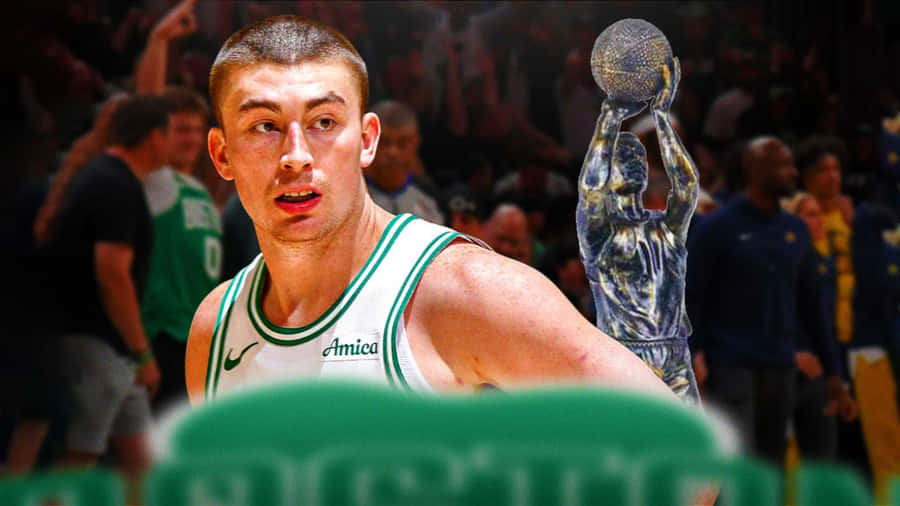 Payton Pritchard Celtics Focus Wallpaper