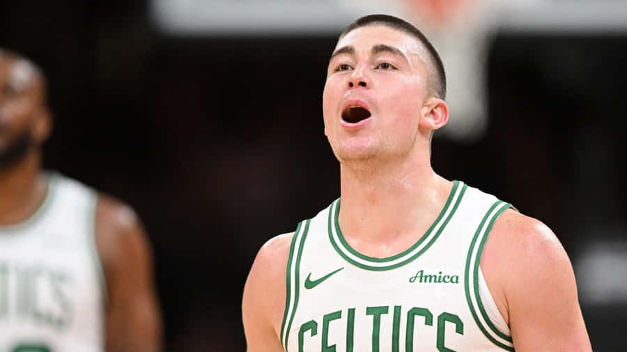 Payton Pritchard Celtics Player Wallpaper
