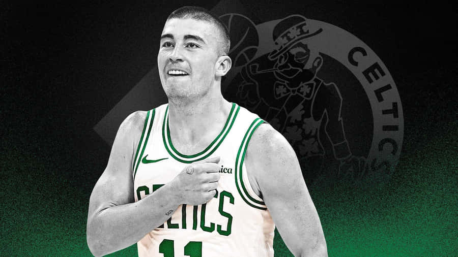 Payton Pritchard Celtics Star Wallpaper