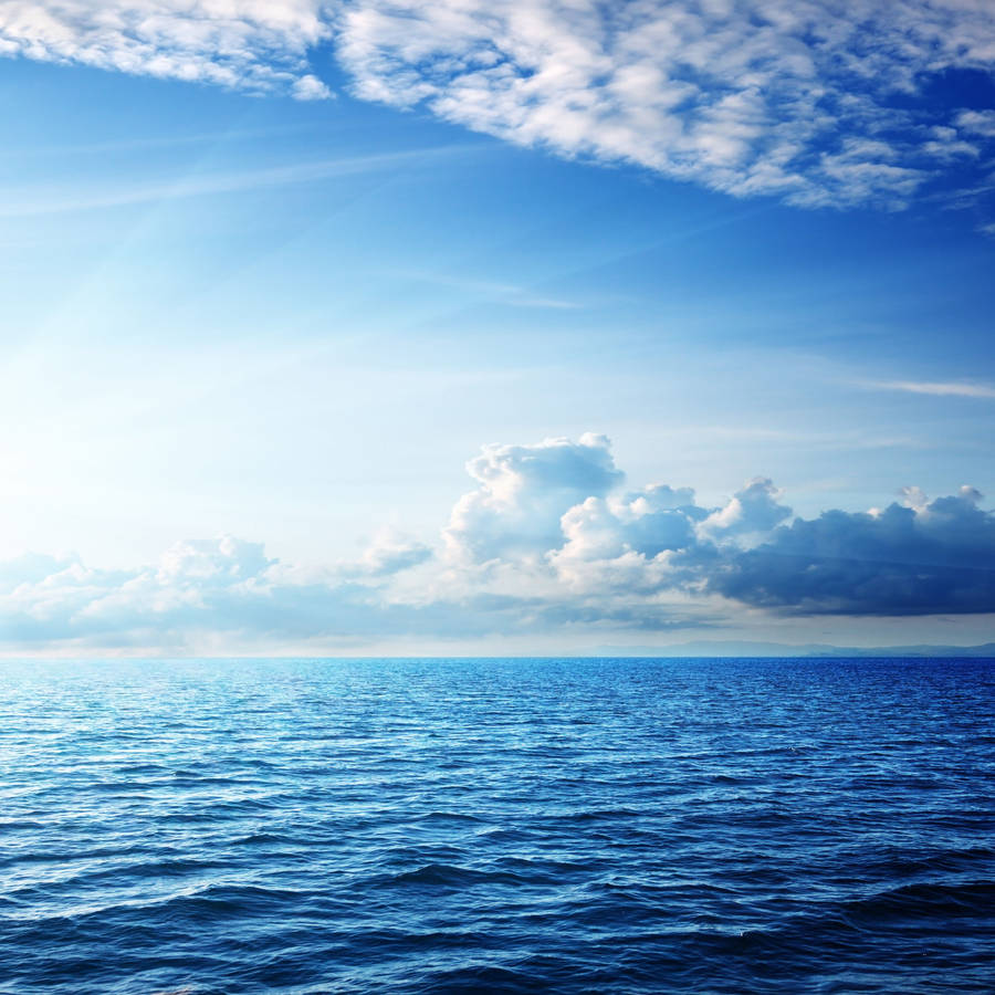 Peaceful Sea As Official Ipad Theme Wallpaper