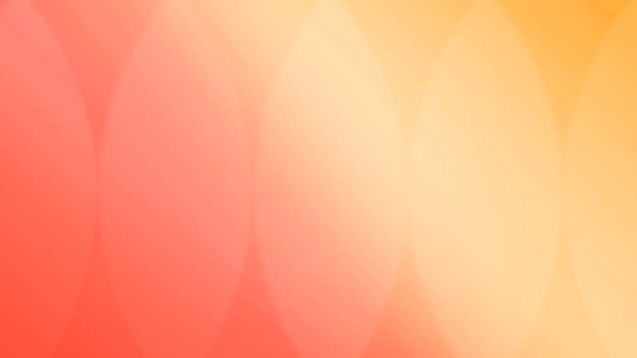 Peach Red Orange Color Wave Overlay Wallpaper